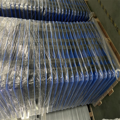 Lo strato di plastica ondulato di colore blu riempie l'industriale gira l'uso 3mm